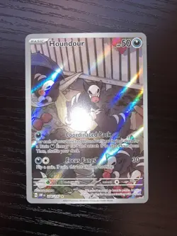Houndour 204/197 Obsidian Flames Holo Illustration Rare Pokemon English NM - Image 2