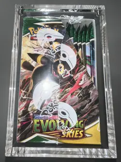 Pokemon TCG Evolving Skies Booster Box - New Sealed 36 Packs - Acrylic Included - Image 2