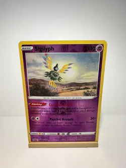 Sigilyph 080/192 Rare Rebel Clash Pokemon Reverse Holo Near Mint - Image 1