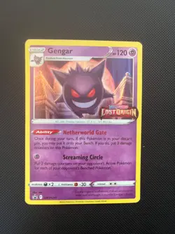 2022 Pokemon Lost Origin Stamped Promo - Gengar SWSH241 - NM - Image 1