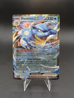 Blastoise ex 30/142 Double Rare Stellar Crown Pokemon Near Mint - Image 1