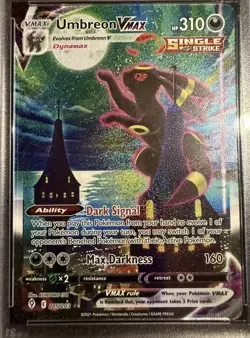 The Pokemon Company Umbreon VMAX Alt Art Secret Rare Holo 215/203 PSA 10 - Image 2