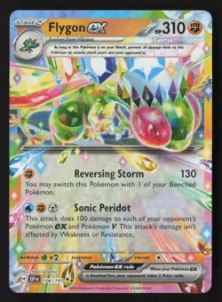 Flygon ex Double Rare Holo SSP 106/191 NM Pokemon TCG - Image 1