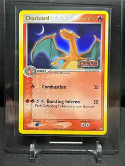 Charizard 6/108 Reverse Holo Rare Pokemon 2007 Power Keepers HP - B - Image 1