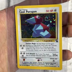 Pokemon Cool Porygon SWIRL 🍥 Pokemon Black Star Promo #15 SEALED Vintage NM/MT - Image 2