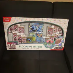 Pokemon Scarlet & Violet 151 Blooming Waters Premium Collection Box Blastoise - Image 1