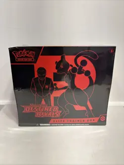 Pokemon Destin Rivals Elite Trainer Box Sealed 🩹 With Small Dent And Tare - Image 1