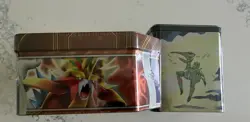 Pokemon Paradox Destinies Stackable Tin Iron Boulder Gouging Fire Raging Bolt - Image 3