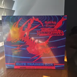 Pokemon TCG Elite Trainer Box - Sword & Shield Darkness Ablaze Eternatus 2020 - Image 1