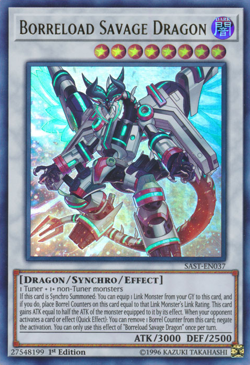 Borreload Savage Dragon [SAST-EN037] Ultra Rare Near Mint Unlimited - Yugioh sin - Image 1