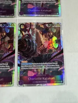 Charlotte Katakuri SR OP11-067 A Fist of Divine Speed English x4 PLAYSET - Image 2