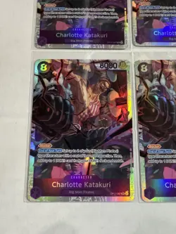 Charlotte Katakuri SR OP11-067 A Fist of Divine Speed English x4 PLAYSET - Image 5