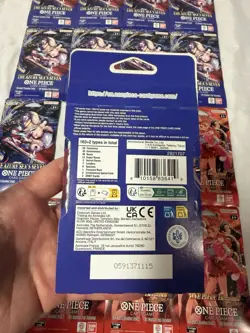 One Piece TCG Heroines Edition & The Azure Sea's Seven Booster Pack Lot of 16 - Image 5
