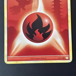 Pokemon TCG Fire Energy HeartGold SoulSilver, Regular Ho-Oh Card 116/123 - Image 4