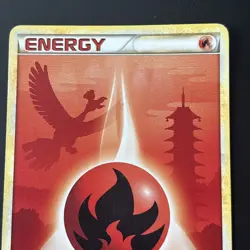 Pokemon TCG Fire Energy HeartGold SoulSilver, Regular Ho-Oh Card 116/123 - Image 5