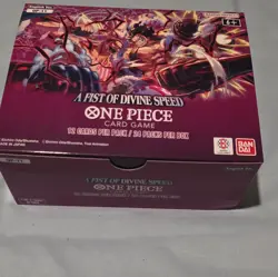 Bandai One Piece Card Game A Fist of Divine Speed Booster Box English OP-11 24P - Image 1