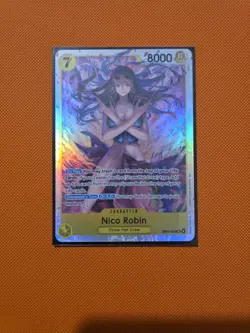 Nico Robin EB03-055 SR English NM Heroines Edition One Piece Card Game TCG - Image 1