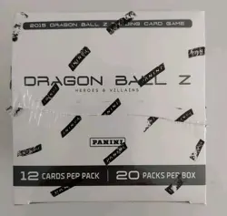 Dragon Ball Z Heroes & Villains TCG Game Booster Card Box 20ct - Image 3