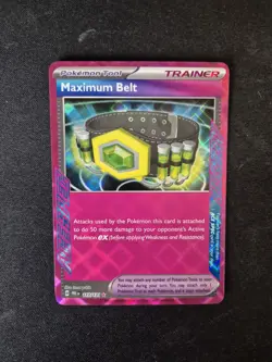 Maximum Belt 117/131 Ace Spec Prismatic Evolutions Pokemon Card M/NM - Image 2