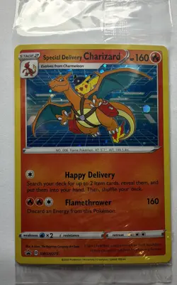 Special Delivery Charizard SWSH075 SWSH: Sword & Shield Promo Cards sealed - Image 1