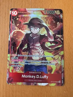 One Piece Card Game Monkey.D.Luffy (Treasure Booster Set) ST10-006 SR English - Image 1