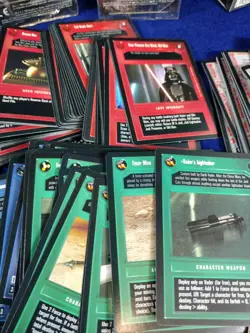 Star Wars Premier CCG Unpicked Lot, Ungraded, ~325+ Cards - Image 3