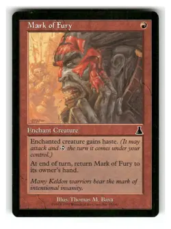 Mark of Fury 93 Near Mint Urza's Destiny - Image 1