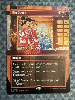 MTG Big Score #7076 Foil Rare Secret Lair Drop Series (SLD) - Image 2