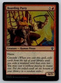MTG Commander Legends FOIL Boarding Party 163/361 - Image 1