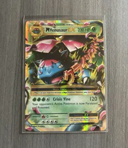 Pokemon M Venusaur EX Full Art Ultra Rare Holo Evolutions 230 HP 2/108 English - Image 1