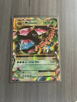 Pokemon M Venusaur EX Full Art Ultra Rare Holo Evolutions 230 HP 2/108 English - Image 2