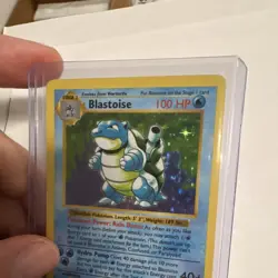 Pokemon Blastoise Base Set 2/102 Holo Rare 100HP 1999 SHADOWLESS - Image 3