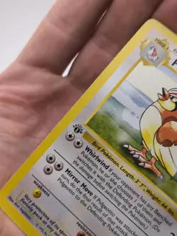 Pokemon TCG Pidgeotto Base Set Shadowless 22/102 Regular Rare 1st Ed WOTC - Image 4