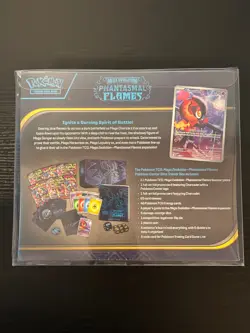 Pokemon TCG Phantasmal Flames Pokemon Center Elite Trainer Box ETB + Case Sealed - Image 2