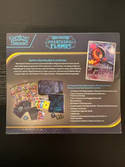 Pokemon TCG Phantasmal Flames Pokemon Center Elite Trainer Box ETB + Case Sealed - Image 4