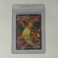 Charizard Ex 183/165 - Ultra Rare Scarlet and Violet 151 Pokemon TCG Near Mint - Image 3