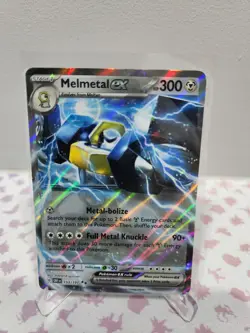 Pokemon TCG - Melmetal ex 153/197 - SV03: Obsidian Flames - Double Rare - NM/M - Image 1