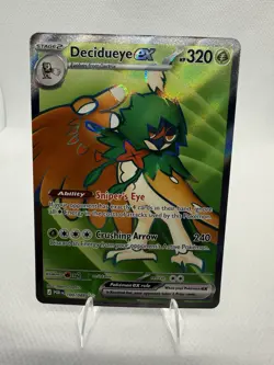Pokemon Decidueye ex SV05 Temporal Forces 100/088 Ultra Rare Holo 320 HP - Image 1