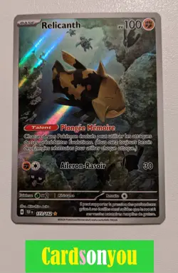 Pokemon 2024 ° EV5 ° Forces Temporelles ° Relicanth ° 173/162 - Image 1