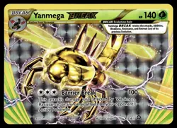 Yanmega BREAK 8/114 XY - Steam Siege Pokemon - Image 1