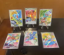 Pokemon TCG First Partner Illustration KANTO TRIO And ALOLA TRIO BUNDLE NM - Image 1
