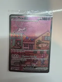 Mew ex Pokemon Scarlet & Violet Promo #053 Sealed - Image 1