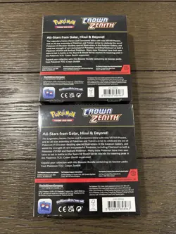 Pokemon TCG Crown Zenith Booster Bundle Lot of 2 New/Sealed - 12 Packs Total 820650858963 - Image 3
