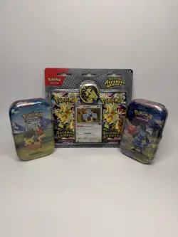 Pokemon TCG Ascended Heroes Sealed Lot 6 Booster Packs Mini Tins Larry - Image 1