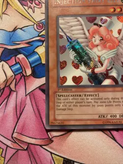 Yugioh Injection Fairy Lily LOD-100 Secret Rare 1st Edition NA VLP/NM (2) - Image 4