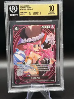 One Piece Perona (SP) EB03-045 Heroines Edition English BGS Pristine 10 - Image 1