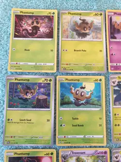 PHANTUMP & TREVENANT BUNDLE OF POKEMON CARDS - Image 2