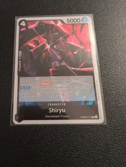 Shiryu PRB02-015 R ONE PIECE Card The Best 2 ONE PIECE Card Game ENGLISH - Image 1