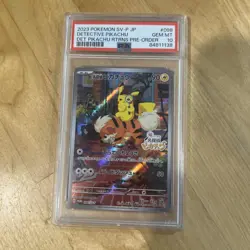 Pokemon Pikachu TCG Promo Card PSA 10 Detective Pikachu Returns 098/Sv-p - Image 1
