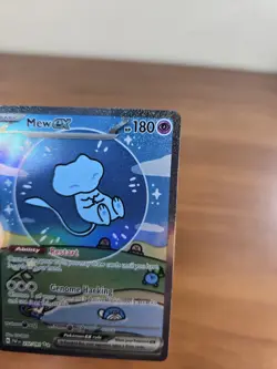 Mew EX 232/091 Bubble Mew Holo Card Sv: Paldean Fates Sir Mint NM Well Centered - Image 3